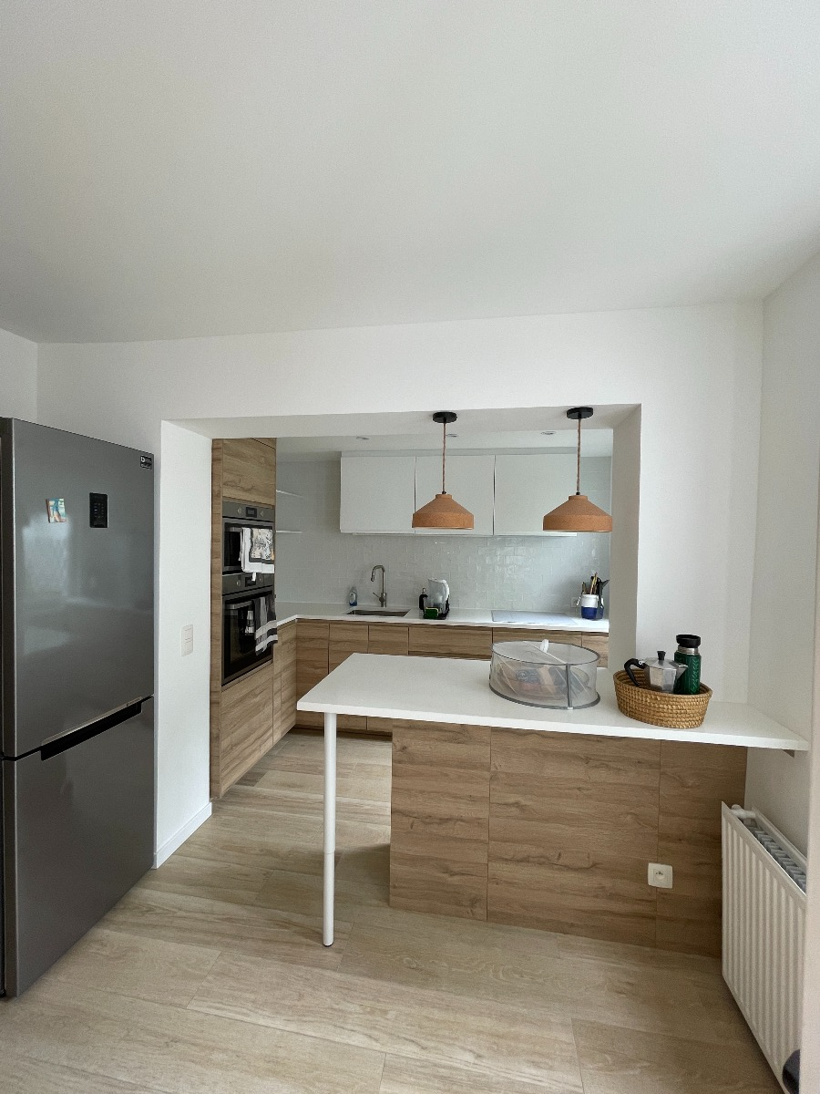 Kitchen after interior renovation